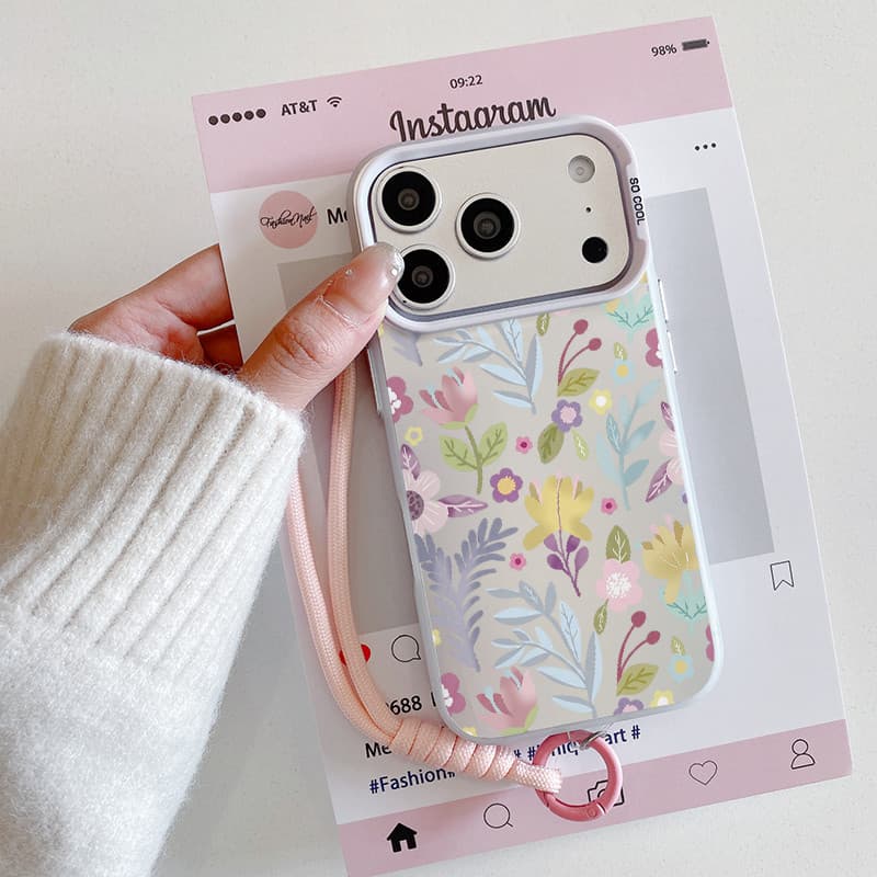 Capa de celular flores com iPhone 17 16 15 14 13 12 11 PRO MAX XS XR 7 8PLUS SE AIR casca macia