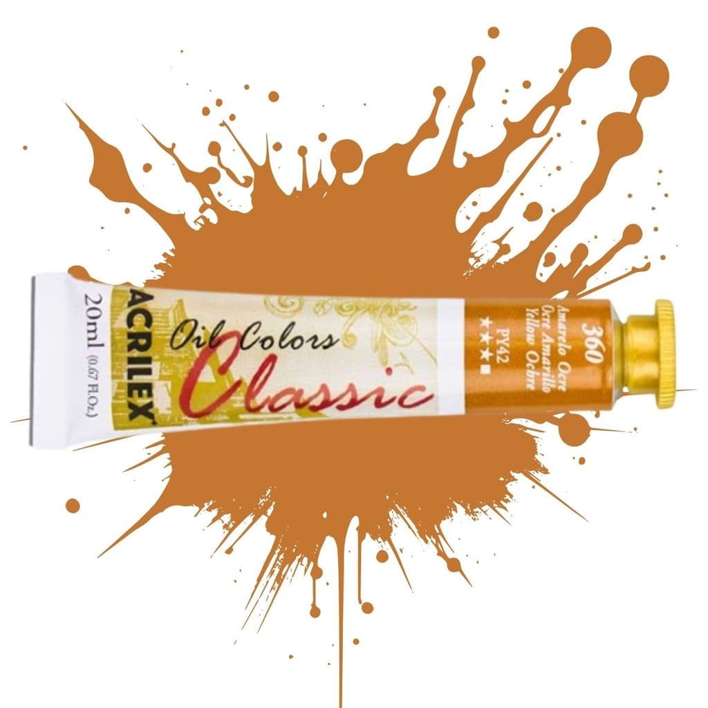 T. Oil Colors 20ml 360-amarelo Ocre