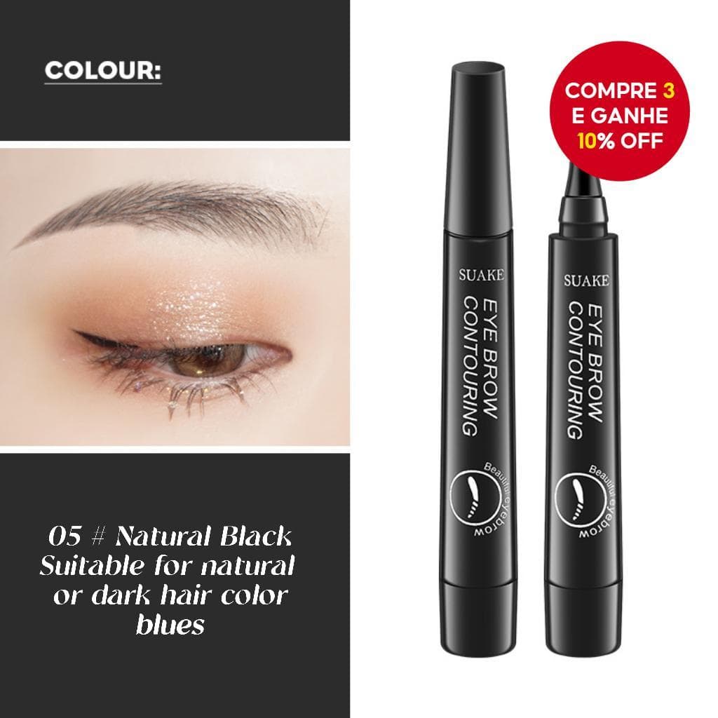 Caneta De Sobrancelha SUAKE 4D Microblade-Maquiagem À Prova D'água E Semelhante Ao Cabelo