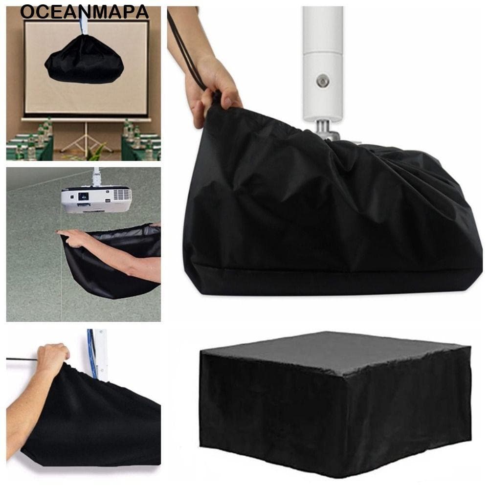 Capa Para Projetor OCEANMAPA , À Prova De Poeira Com Cordão De Tecido Oxford , Facilmente Dobrada