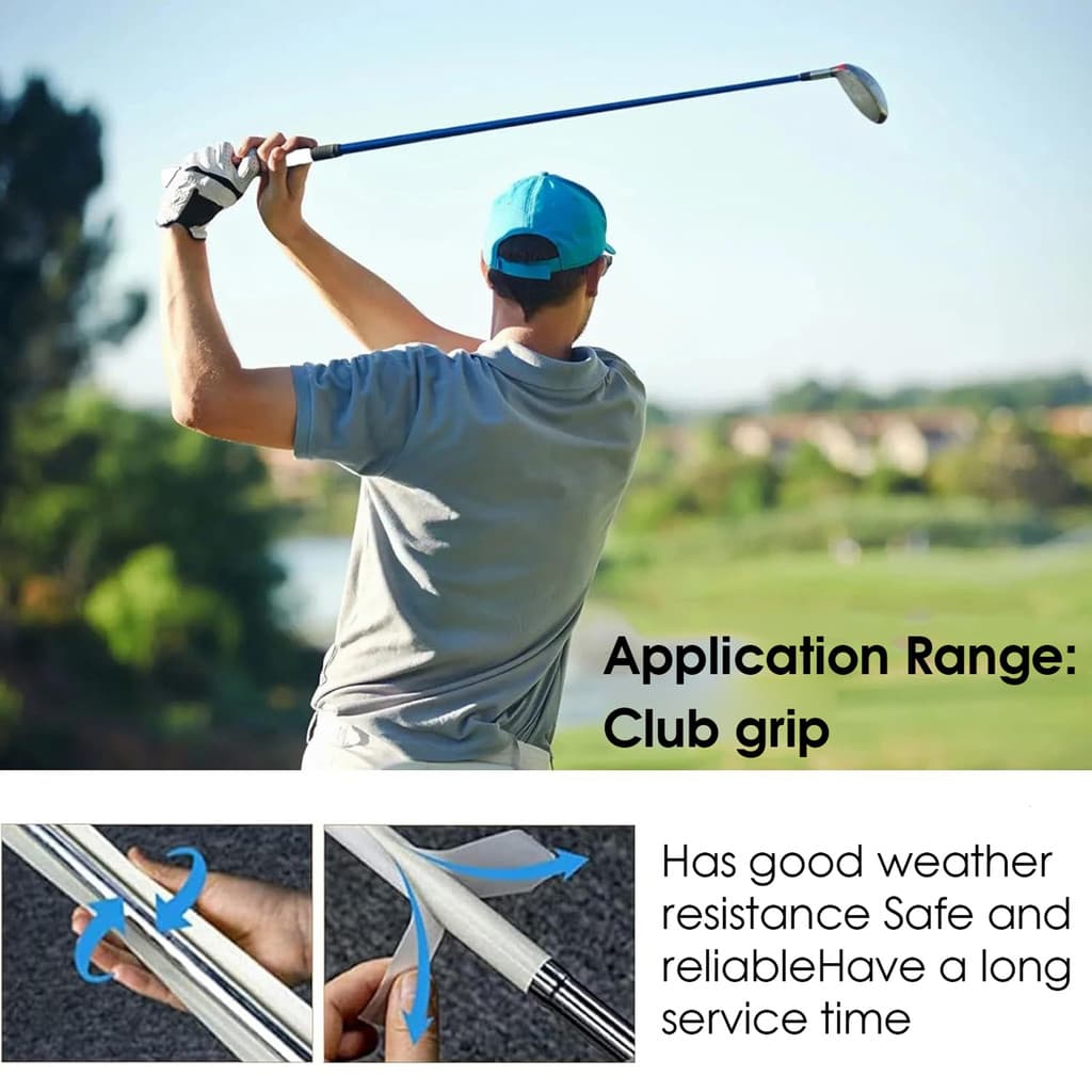 30 Pçs Fitas De Embrulho De Aperto De Golfe Super Adesivo Dupla Face Fita Adesivos Para Regripping Clubes