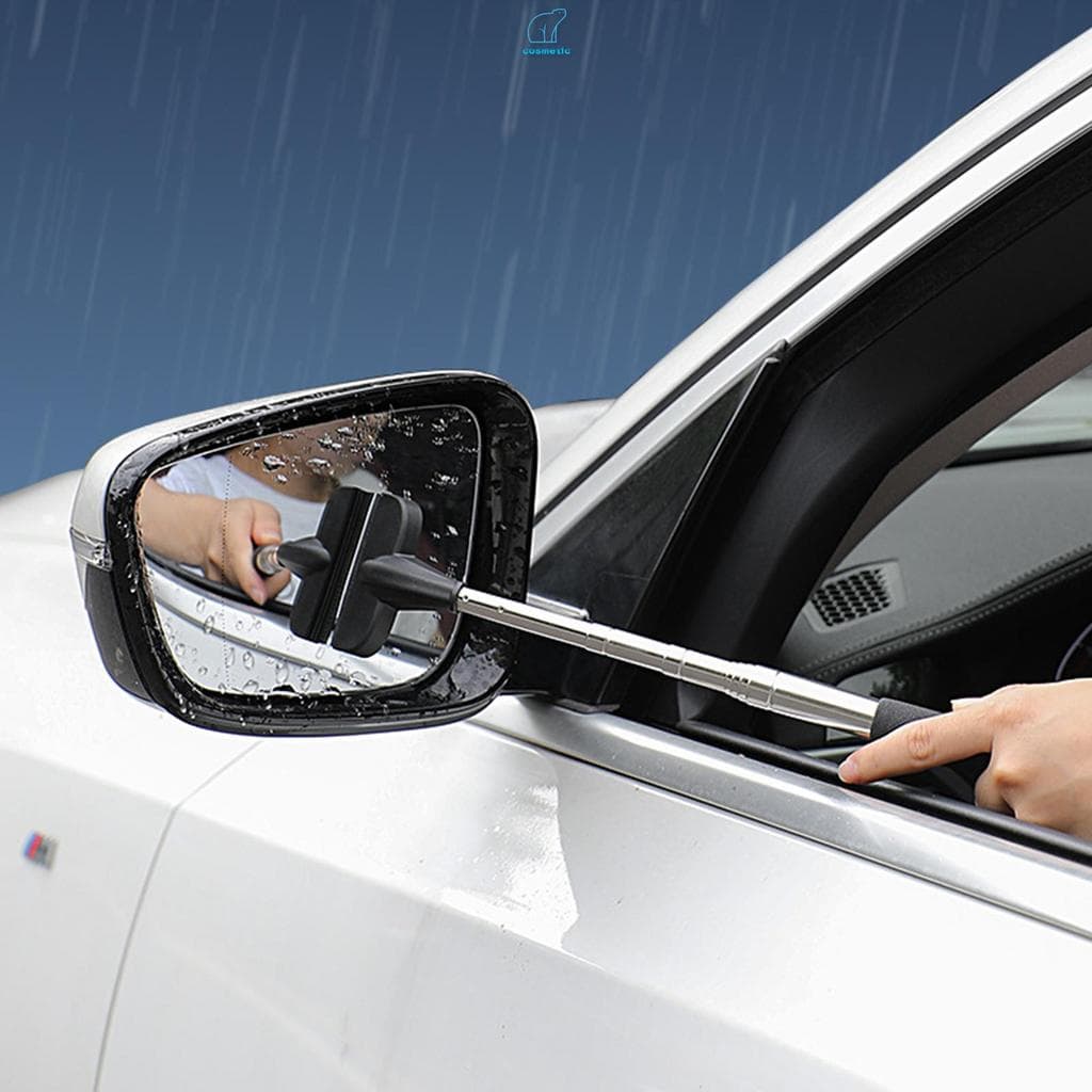 Design De Vidro Impermeável Do Protetor De Chuva Espelho Retrovisor Carro Com Padrão Dos Desenhos Animados Para A Visibi