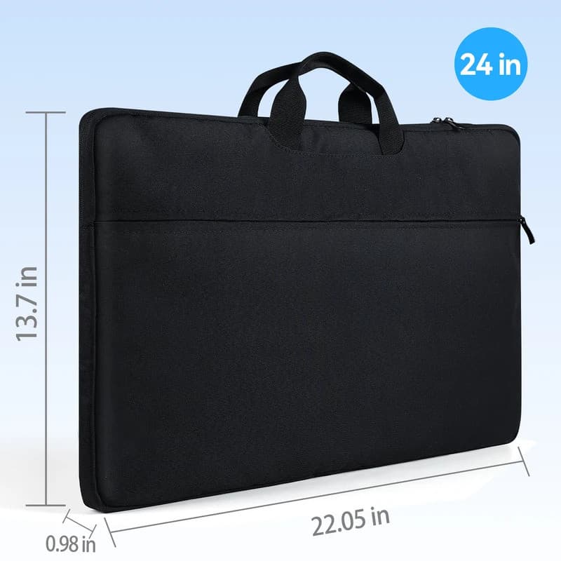 UPERFECT 24.5 " Capa Protetora Para Laptop Monitor Portátil De 24 A , Notebook , Tablet , Grande Bolsa De Exibição