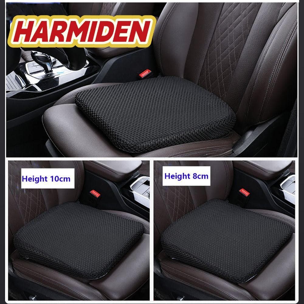 Almofada De Reforço De Assento De Carro MIOSHOP , Algodão Com Memória De Favo De Mel Respirável Espessada