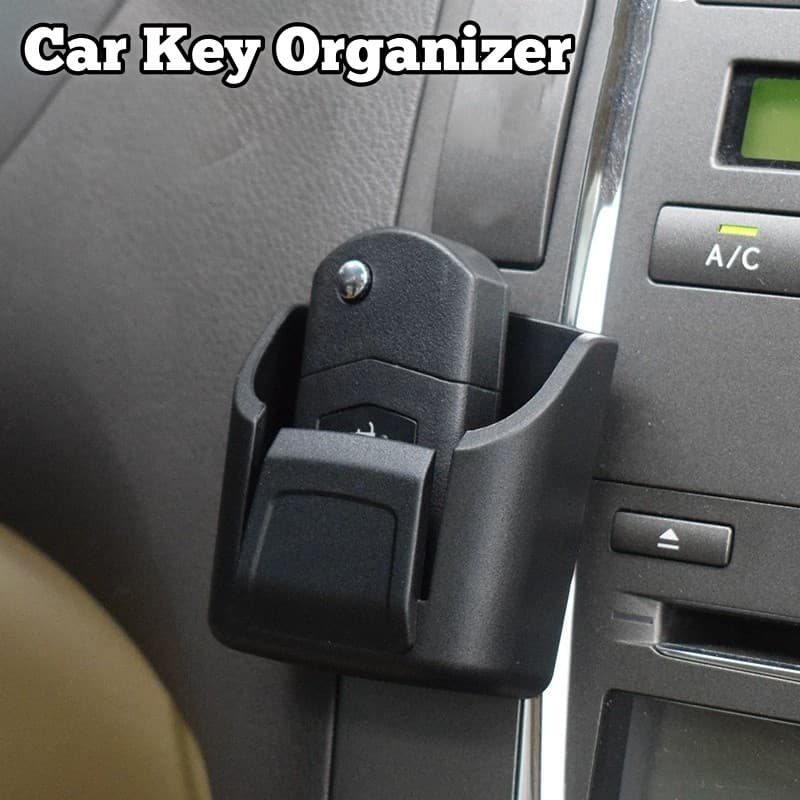 Caixa De Armazenamento Interior Do Carro Para Chave E Organizador De Controle Remoto