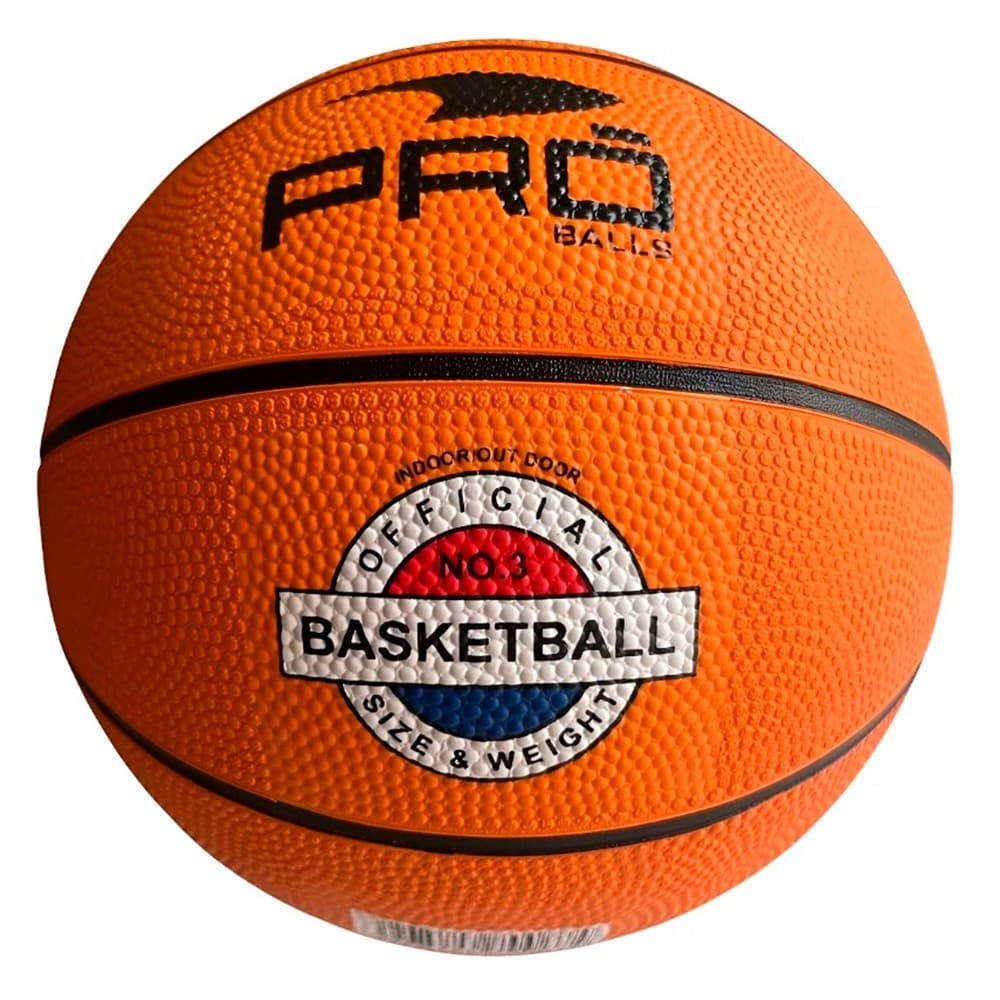 Bola Basquete Pro Mini Infantil N°03 Reforçada Qualidade Boa