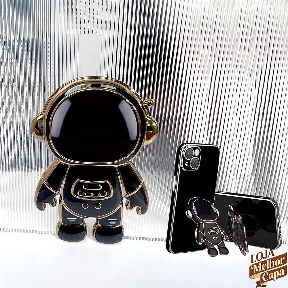 Suporte Para Astronauta Telefone De Mesa Dobrável De Brilhante