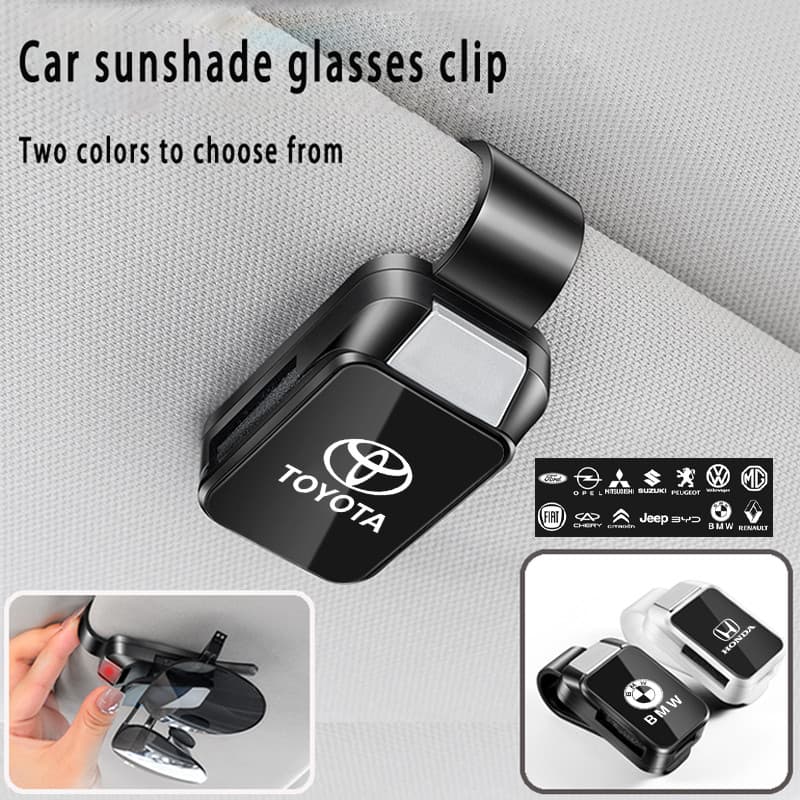 【YY】Suporte Para Óculos De Sol Carro , Clipe , Adequado Vários Modelos De
