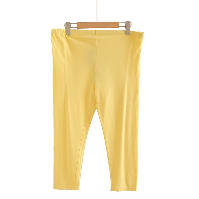 Calças de maternidade verão calças cortadas moda exterior usar roupas de verão calças de levantamento de barriga verão C