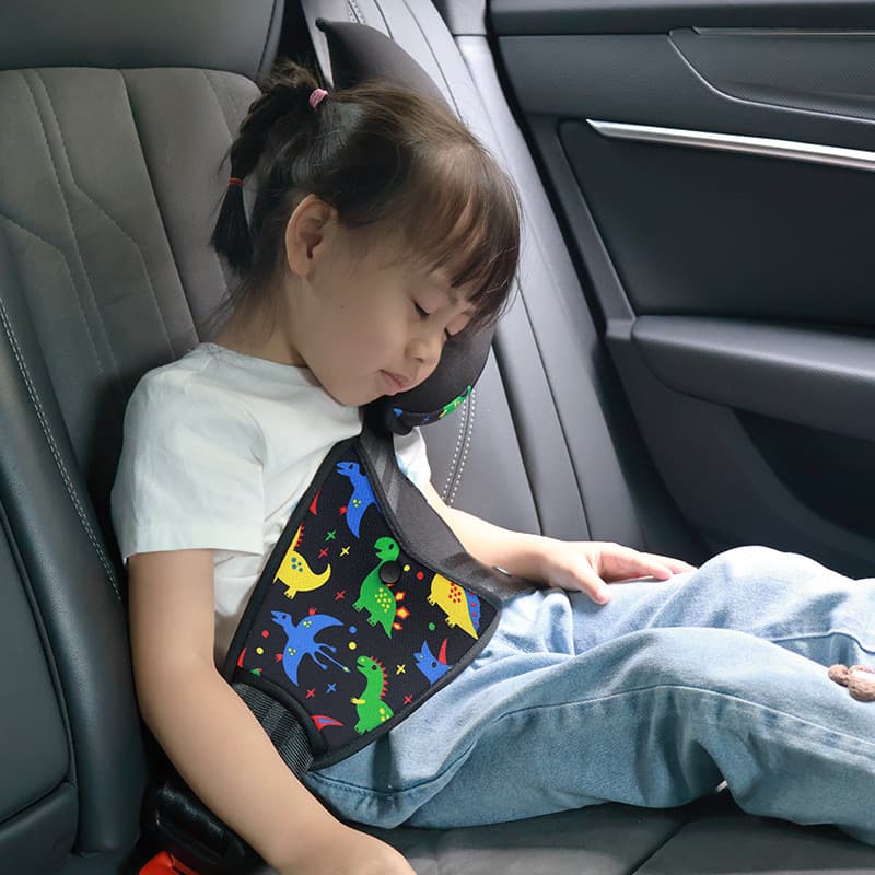 【Ready Stock】 Seat Belt Neck Pillow Cute Artifact Universal Car Supplies Automotive Headrest Interior Decoration X2IY