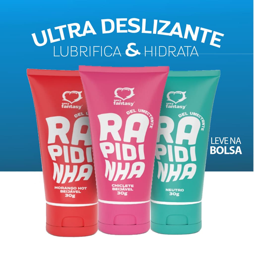 Gel LUBRIFICANTE ÍNTIMO UMECTANTE BEIJAVEL 30G LEVE NA BOLSA Rapidinha