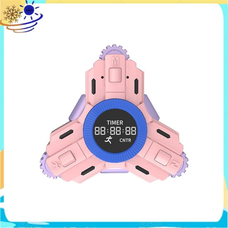 Contador De Contagem Precisa + Temporizador E De Passos Portátil Fácil Operação Dispositivo Eletrônico Rosa