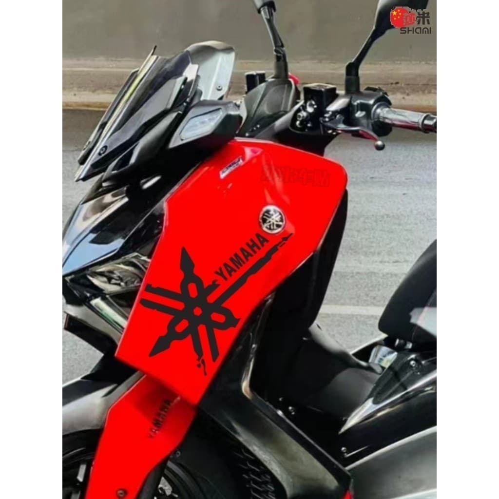 Adequado Para 23 Yamaha XMAX300 Adesivos De Carro Modificado À Prova Dwaterproof Água Decoração Do Corpo Guirlanda Exclu