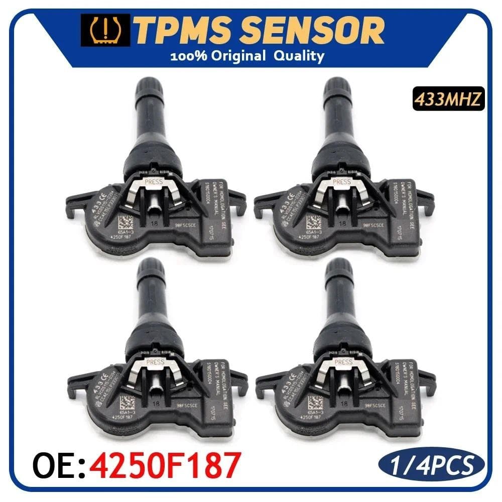 Sensor Do Sistema De Monitoramento De Pressão Dos Pneus TPMS Carro 4250F187 Para Mitsubishi Attrage Eclipse Cross Mirage