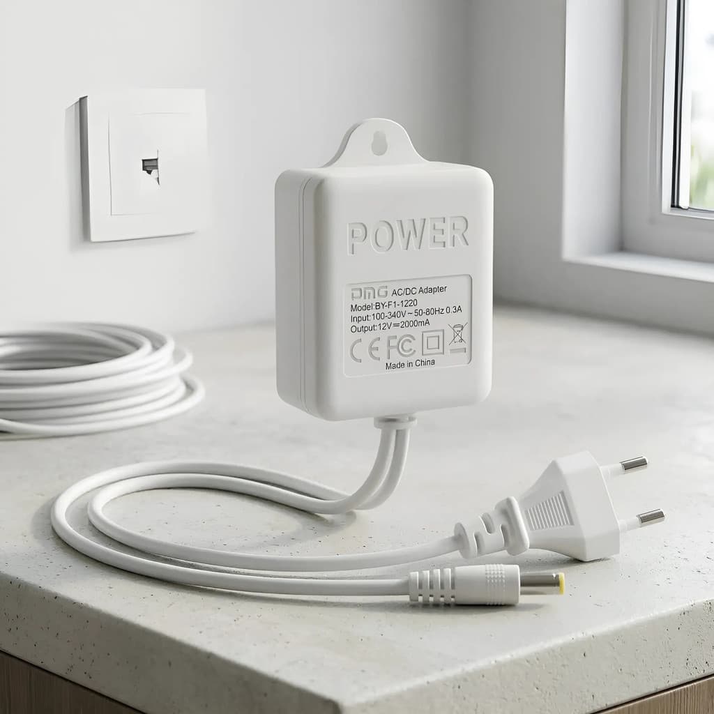 Fonte Prova D'agua 12v-2a 110-220v Pra Camera Ip Speed Dome