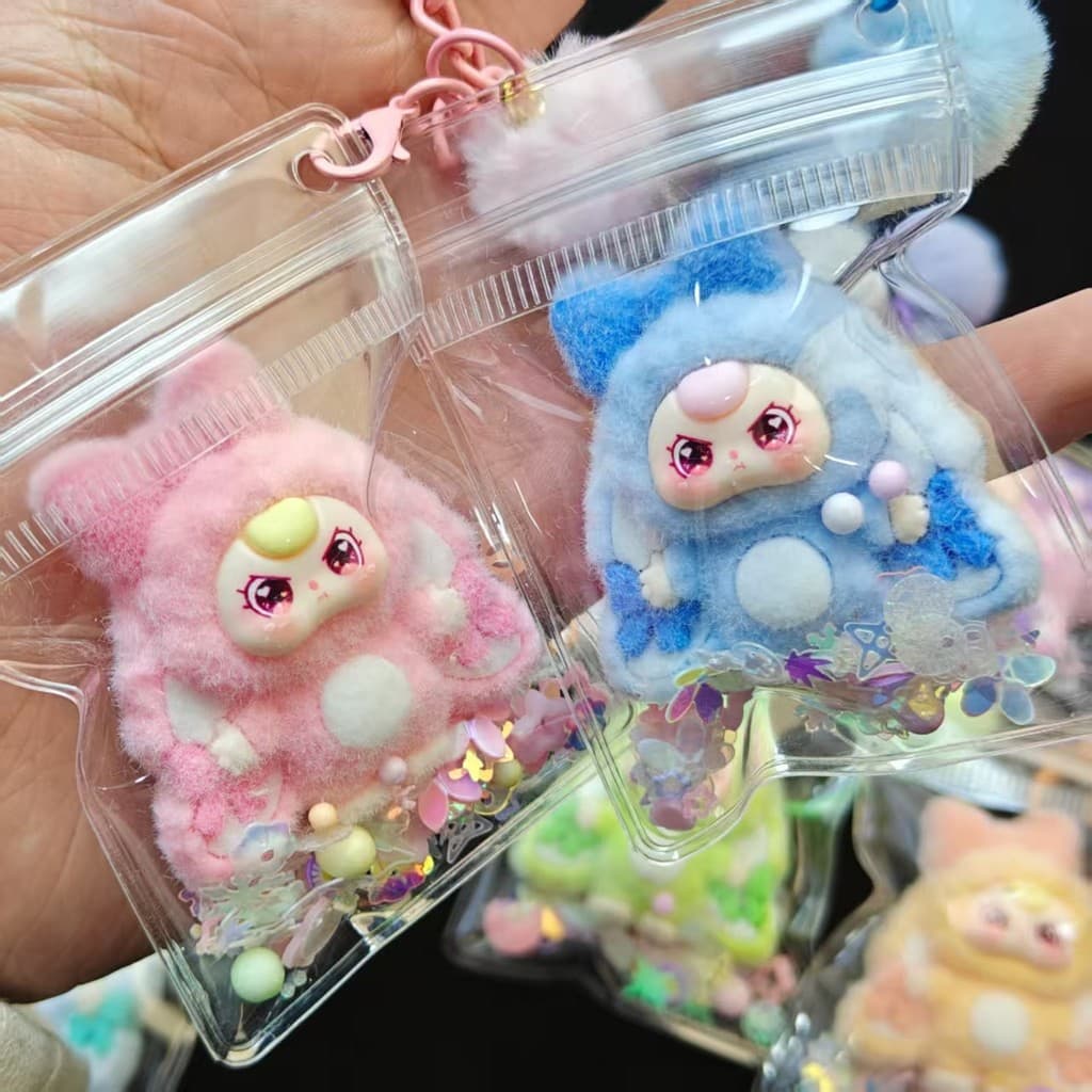 Cross-Border reunindo arco bebê três anos de idade filhote telefone móvel chaveiro saco corrente diy artesanal