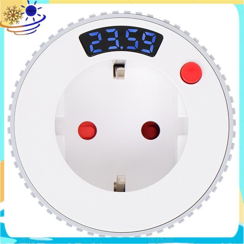 Temporizador De Contagem Regressiva Com Display Digital De Interruptor Único , 15 Minutos A 24 Horas Para Todos Os Tipos