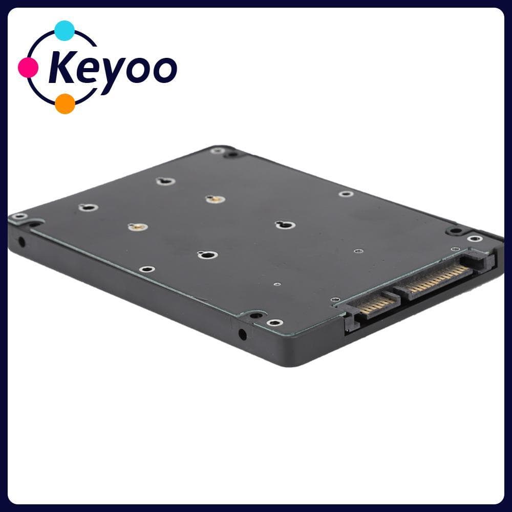 [KEYOO] Mini Adaptador PCIe , MSATA De Unidade De Disco Rígido Não Inclube De 7 Mm , Design Externo SSD De 2.5 Polegadas