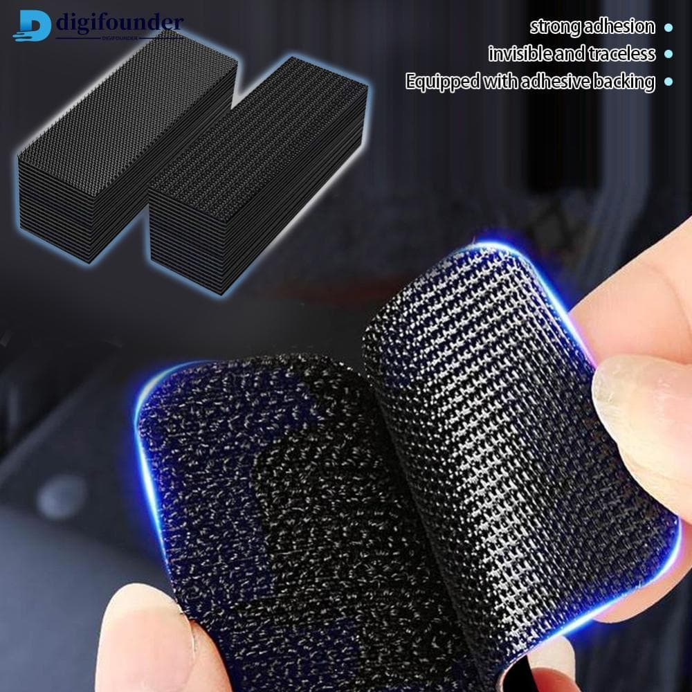 DIGIFOUNDER Carro Dupla Face Fixação Tapetes Adesivos Almofada De Pé Para Tapete De Painel Adesivo Alto Remendo Fixo Ant