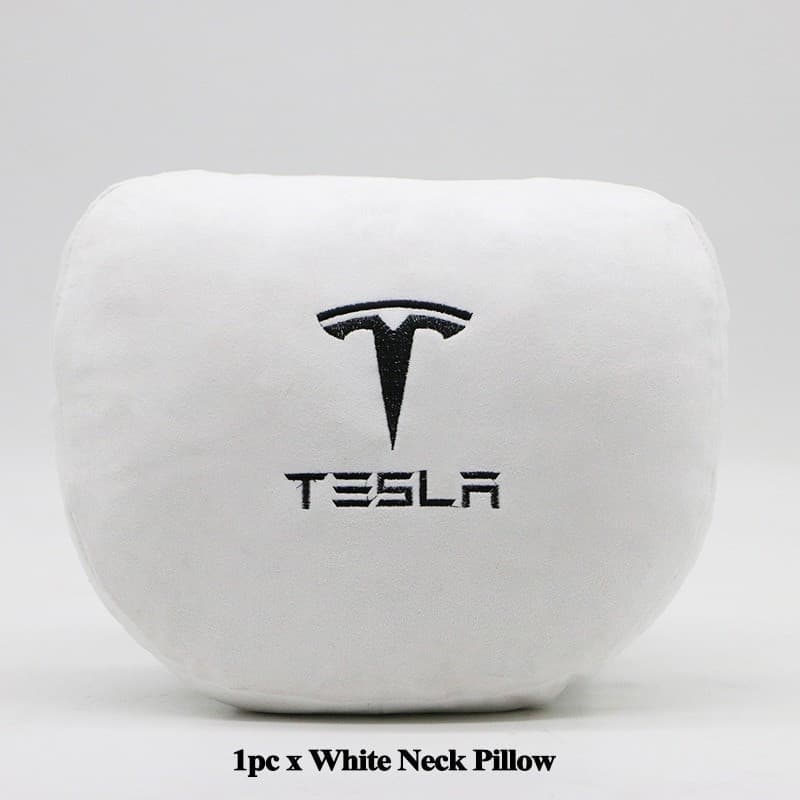 Almofada de Pescoço de Alta Qualidade para Encosto de Cabeça de Carro Tesla Model 3, Model Y, Model S, Model X, Almofada