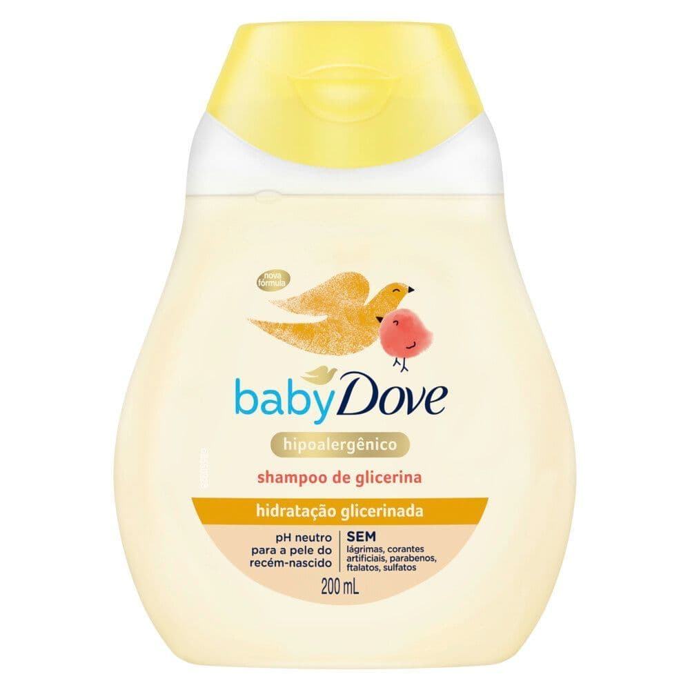 Shampoo Dove Baby Hidratação Glicerinada 200ml