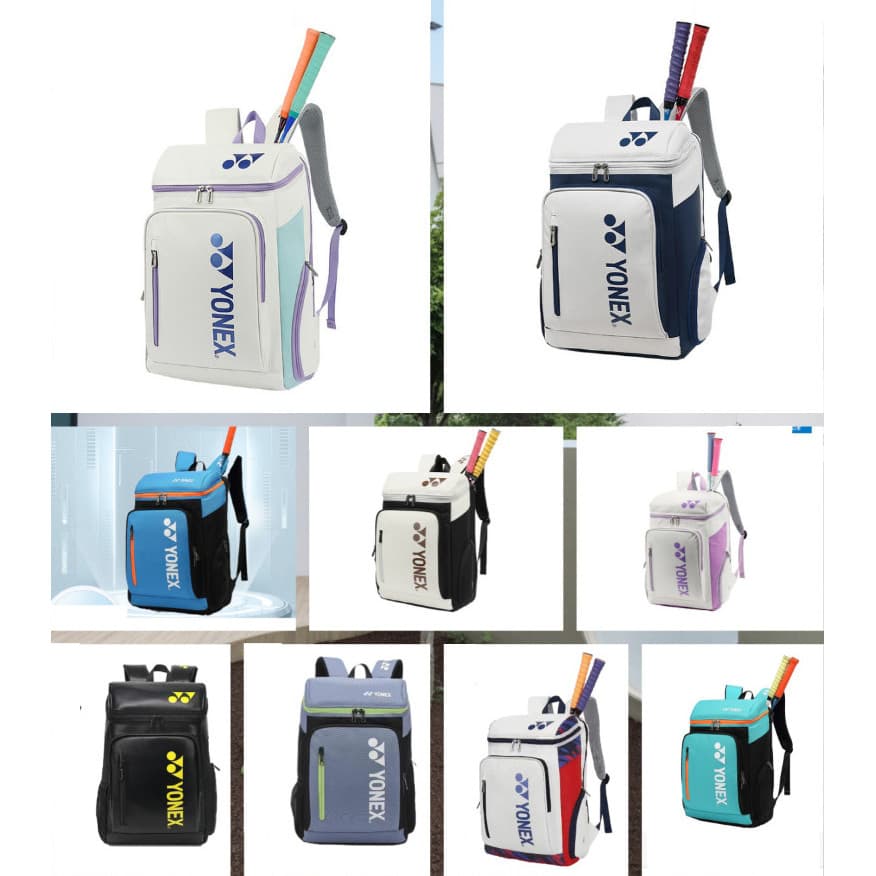 Mochila Yonex Badminton 1408 Com Compartimento Dedicado Para Sapatos-Multifuncional