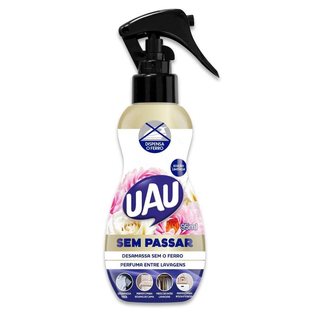 Sem Passar 95ml Uau Passa Roupas Perfumado