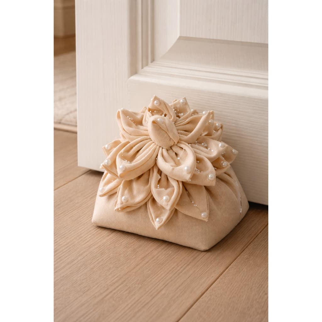 Peso de Porta Artesanal de Flor/ pesinho de porta.