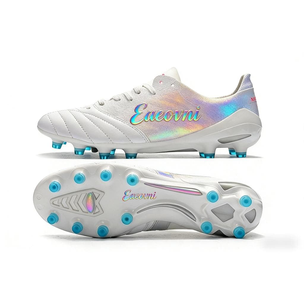 02116 Tênis Masculino Couro Campo Sapatos De Futebol FG Botas Feminino Esportes