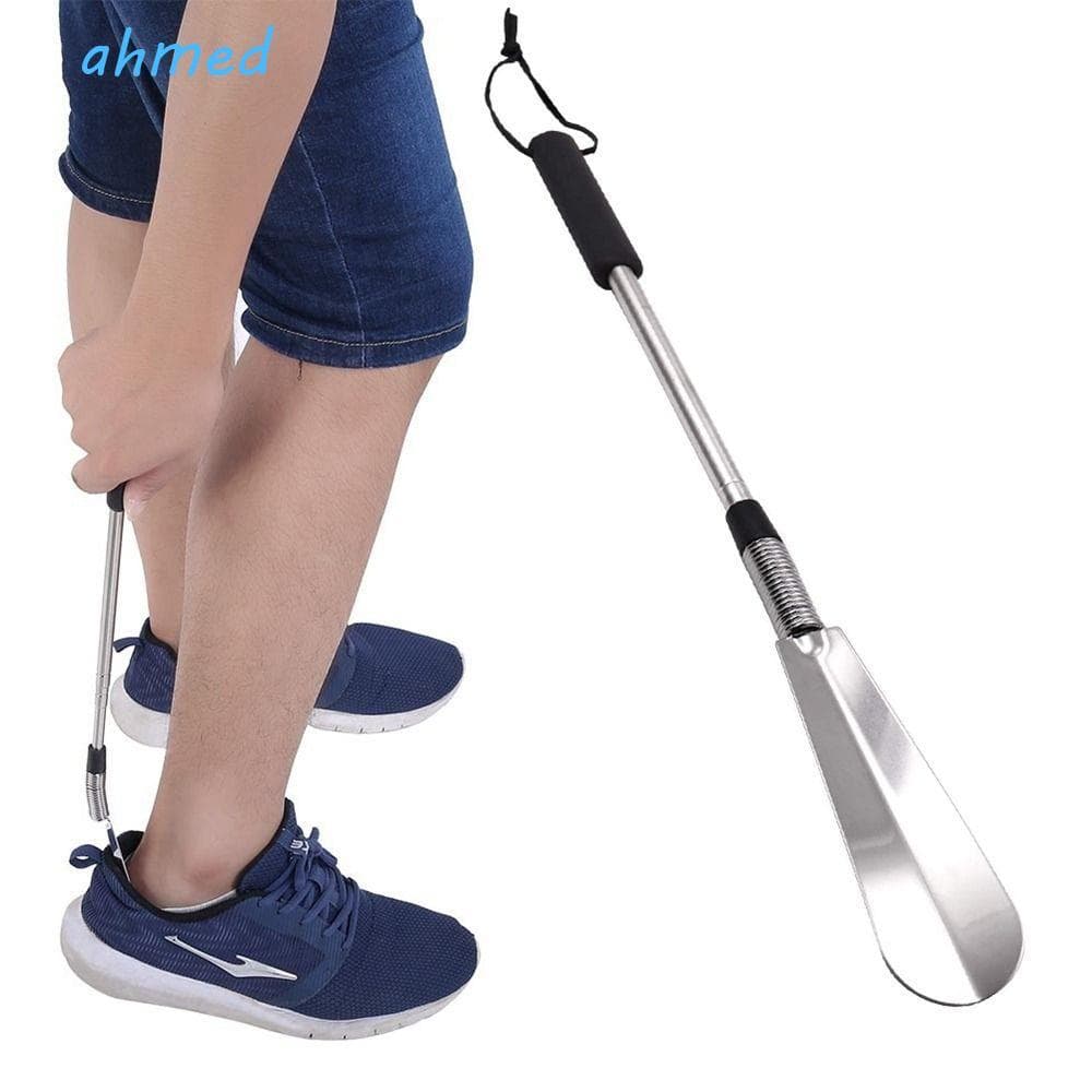 Buzina De Sapato Extensível AHMED , Calçadeira Telescópica De Alça Longa Com Retrátil De Comprimento Ajustável