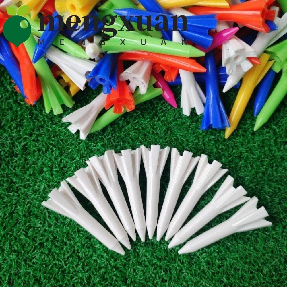 MENGXUAN1 100 Unidades De Conjunto De Camisetas De Golfe , Suporte De Bola De Fricção Reduzida De Plástico , Assentos In