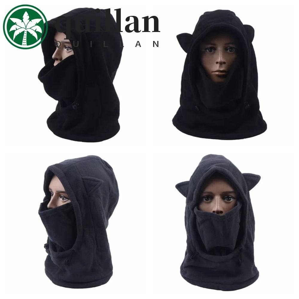 Chapéu De Capacete De Motocicleta QUILLAN , Boné Térmico À Prova De Vento , Balaclava De Esqui , Proteção Grossa Para Os