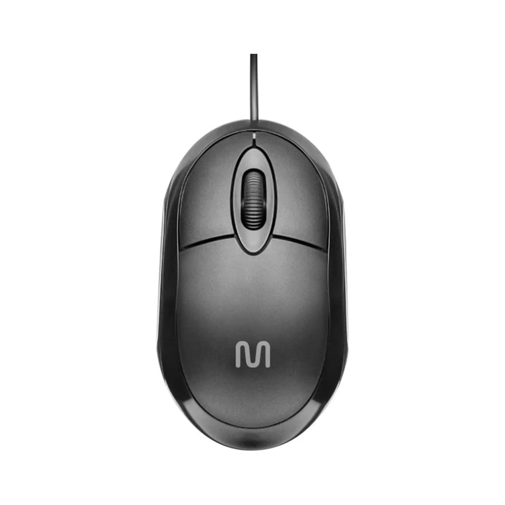 Mouse Multilaser Office Mo300 Preto Com Fio