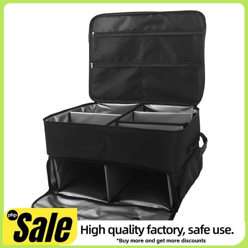 Organizador De Porta-Malas De Golfe Com Saco De Armário À Prova D'água , Acessórios Compartimento Ventilado Separado