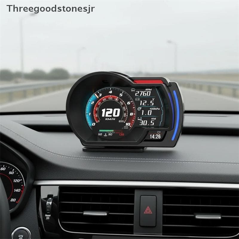 TGS 3.5in Smart Car HUD : Velocímetro Digital E Ferramenta De Diagnóstico Para Veículos JR