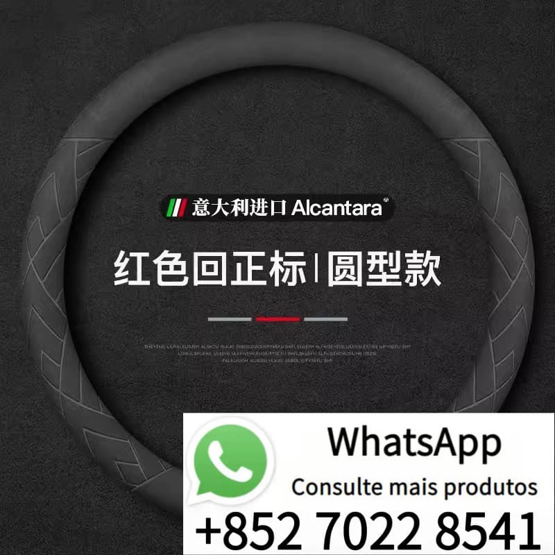 Capa de volante para o inverno, adequada para BMW, Audi, Tesla, Toyota, Volkswagen, Nissan e outros veículos, feita de c