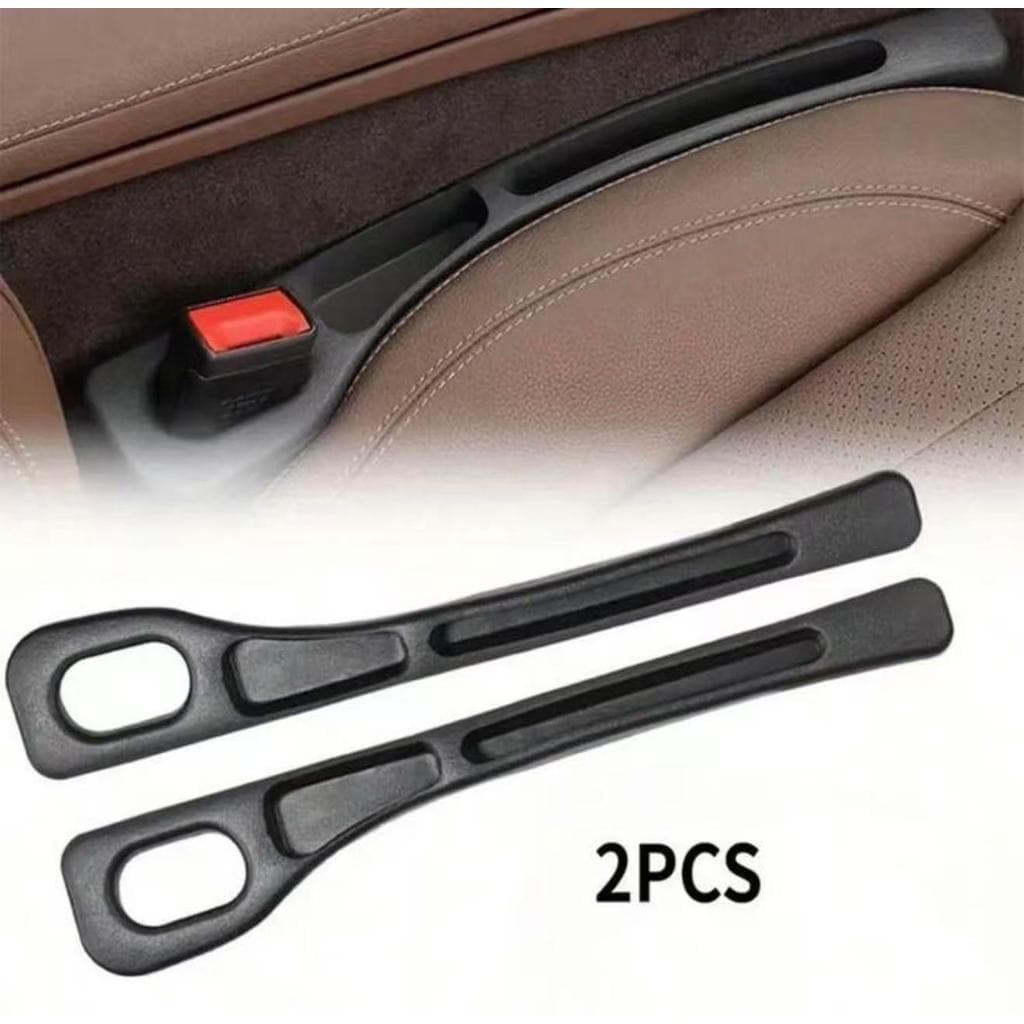 2 Pçs Assento De Carro Gap Filler Organizador PU Universal Lacuna Anti-Vazamento Rolha Tira Slot Armazenamento Acessório