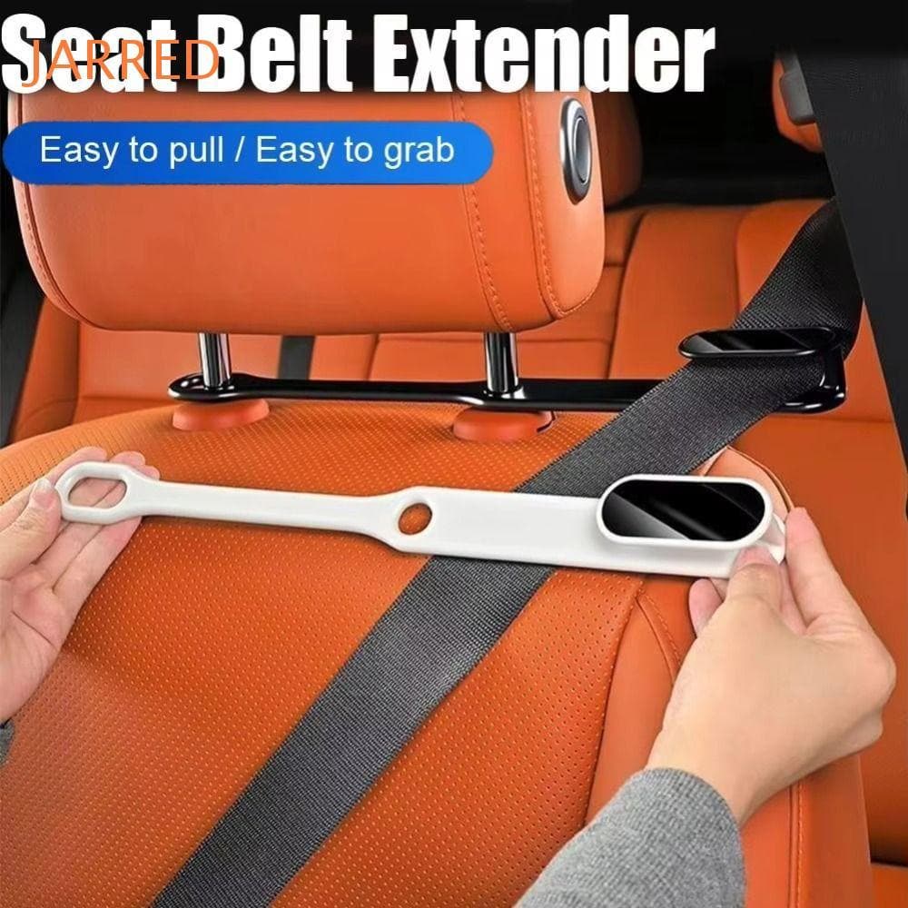 JARRED 2 Peças Fixador De Cinto De Segurança Automático , Tira Anti-Chocalho Extensão De Carro , Ajuste Universal