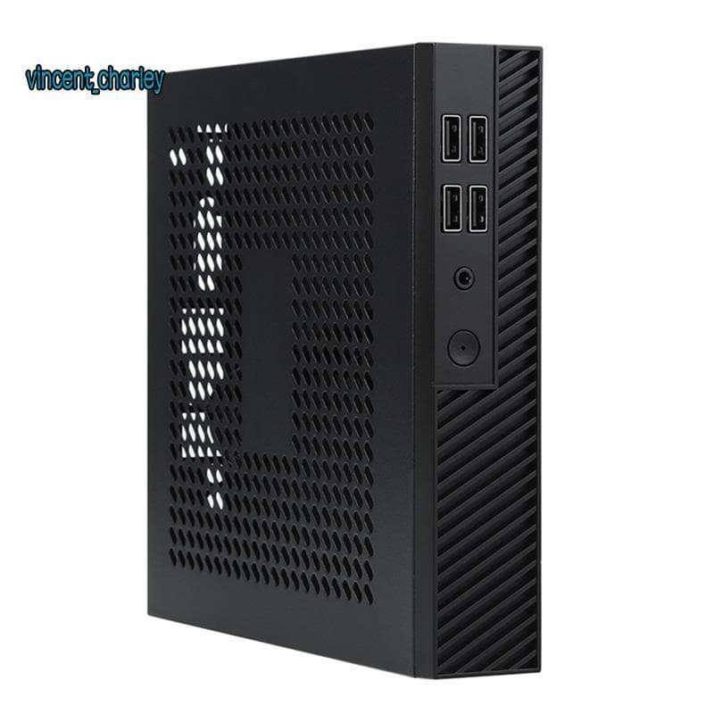 [vincent_c] DX01 Fino Mini ITX Desktop Acessórios De Substituição De Chassi De Computador De Meia Altura De Mesa Portáti