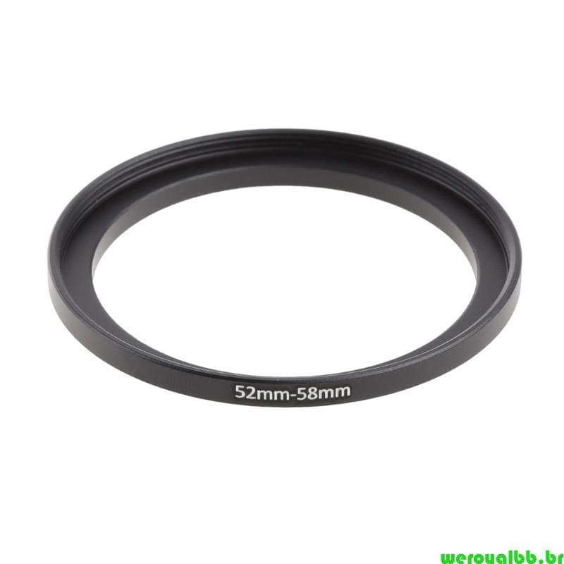 weroyalbb Adaptador Anel Filtro Lente Câmera Metal Intensificador Para Baixo