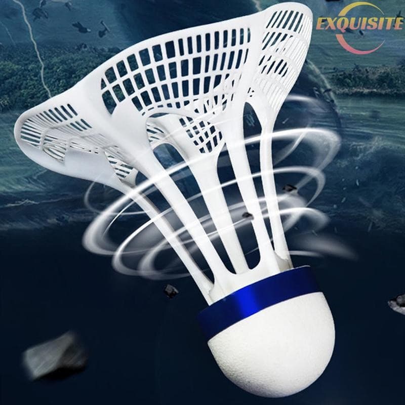 [EL] 3 Unidades À Prova De Vento Badminton Resistência Ao Peteca Bola Acessórios De Treinamento Suprimentos Esportivos M