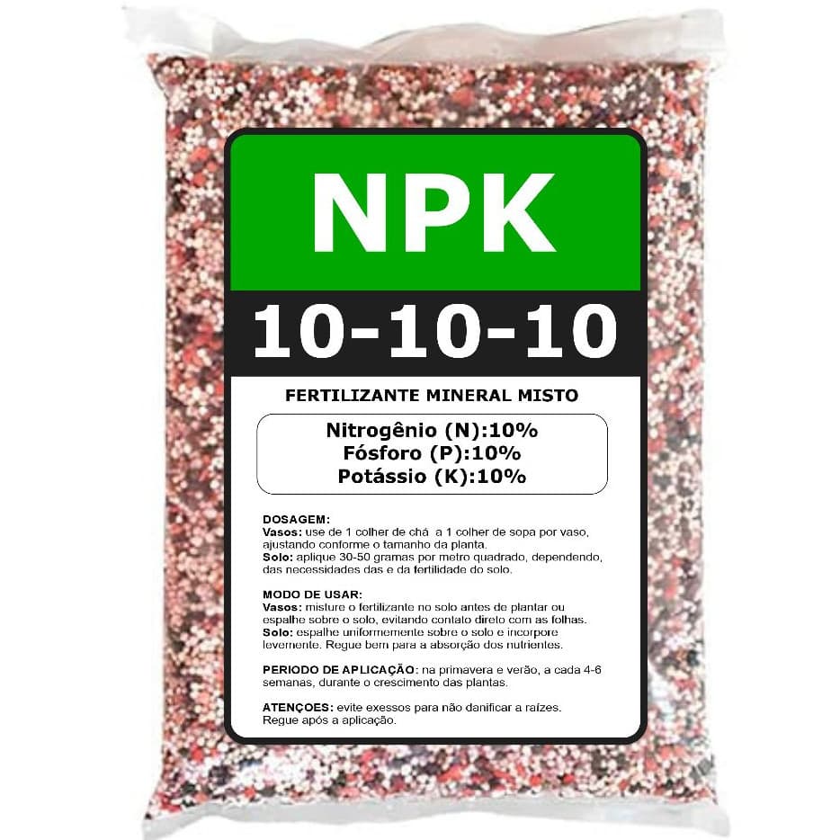 Adubo Fertilizante NPK 10-10-10