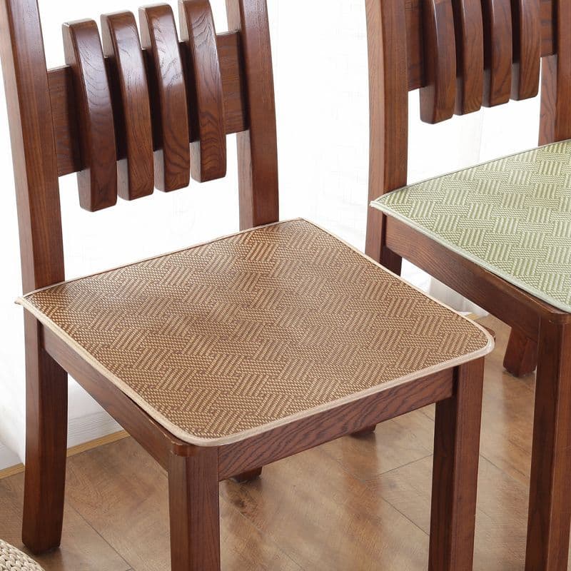 Verão legal legal legal tapete almofada cadeira almofada de seda gelo escritório estudante gelo Rattan cadeira almofada 