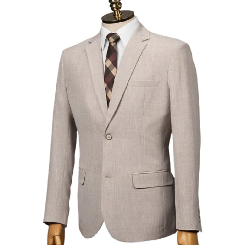 Terno microfibra areia melange