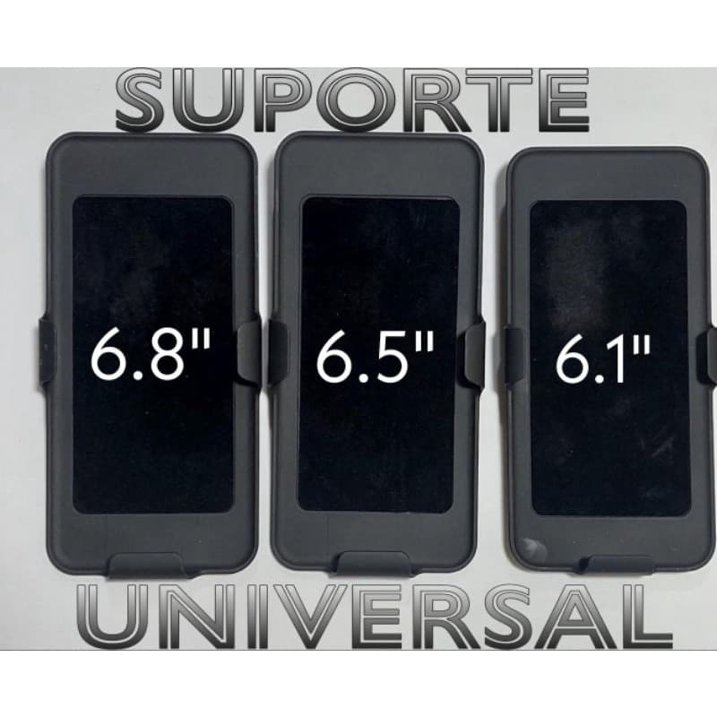 Suporte UNIVERSAL 6.1" / 6.5" / 6.8" Suporte universal de cintura para Celular