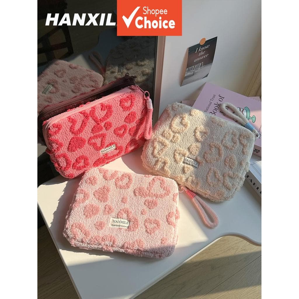  Bolsa para acessórios de Ipad estilo coreano, macaron coração de cordeiro fofo, bolsa para laptop de 11/13/15