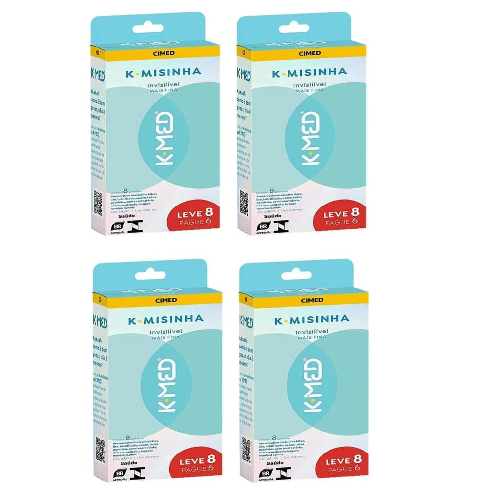 Kit C/ 4un K-med K-misinha Preservativo Invisível Leve 8 Page 6 Cimed