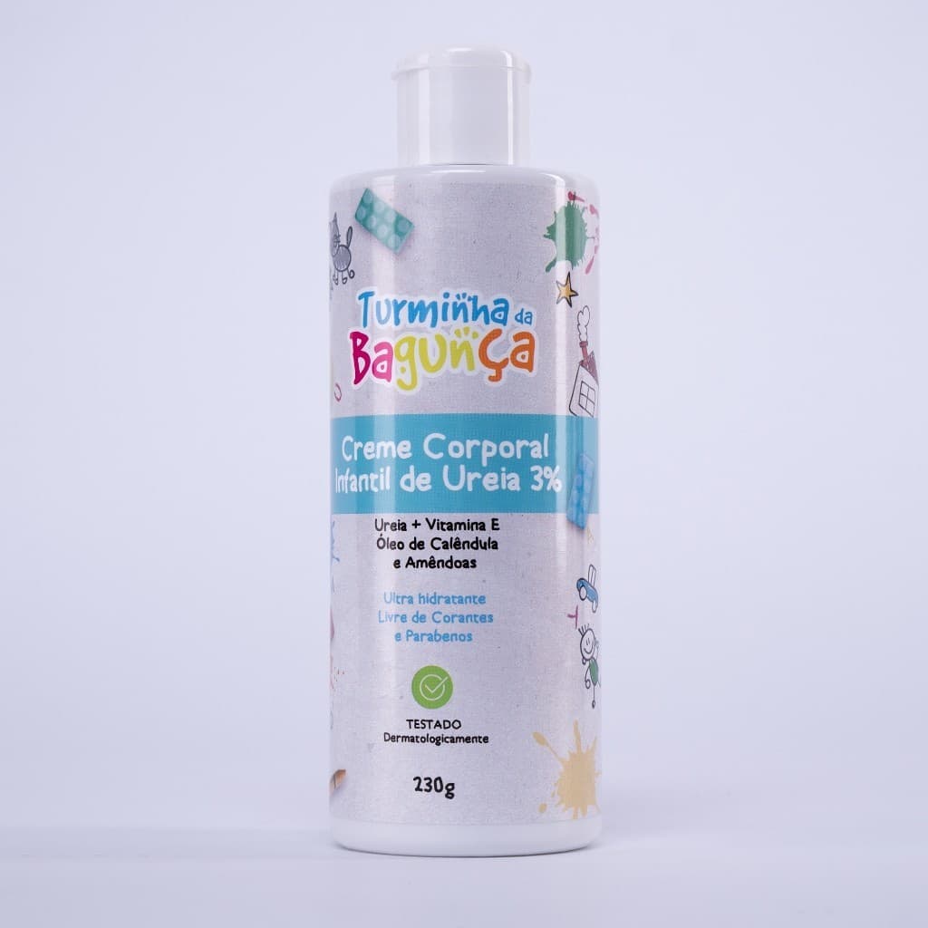 Creme Corporal de Ureia 3% TURMINHA DA BAGUNÇA - 230 gramas