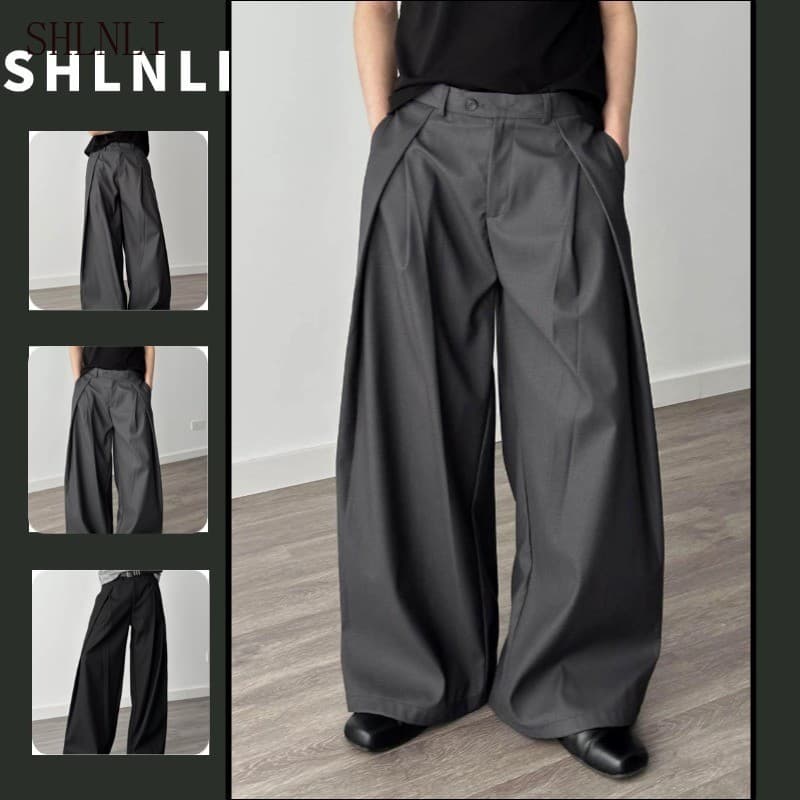 Calças Largas Estilo Americano Retrô Para Homens Projetadas Fáceis E Confortáveis De Usar