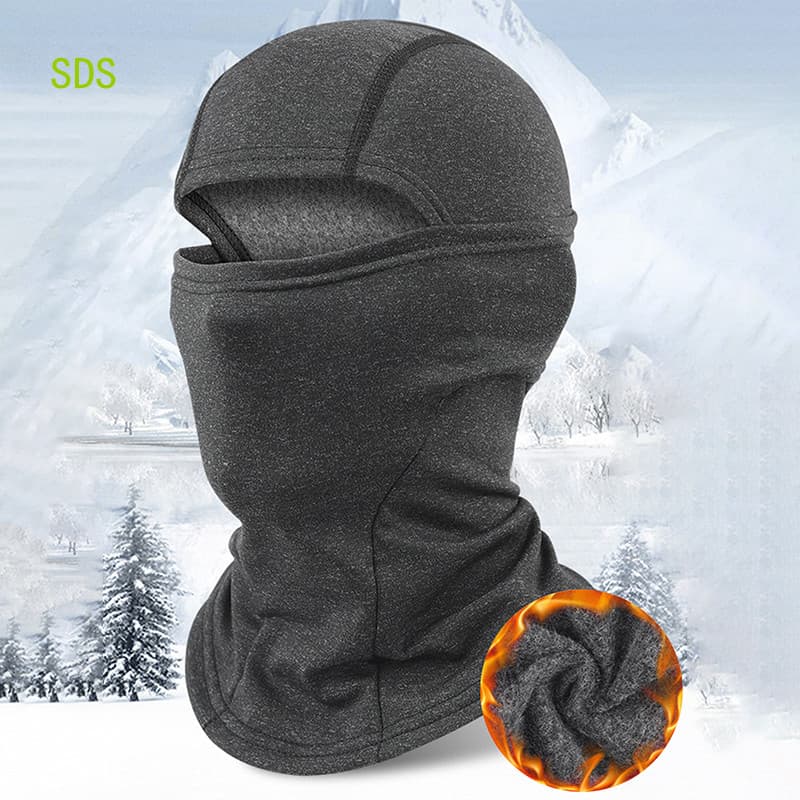 Máscara Quente Para Ciclismo De Inverno SDS , Forro Capacete De Motocicleta , Capa De Pescoço À Prova De Vento , De Esqu